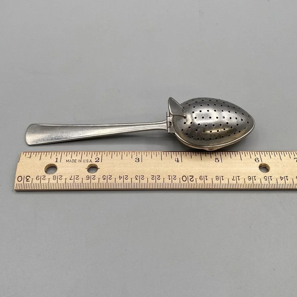 Vintage Effepi Inox 18/10 Stainless Steel Tea Infuser Spoon Made In Italy